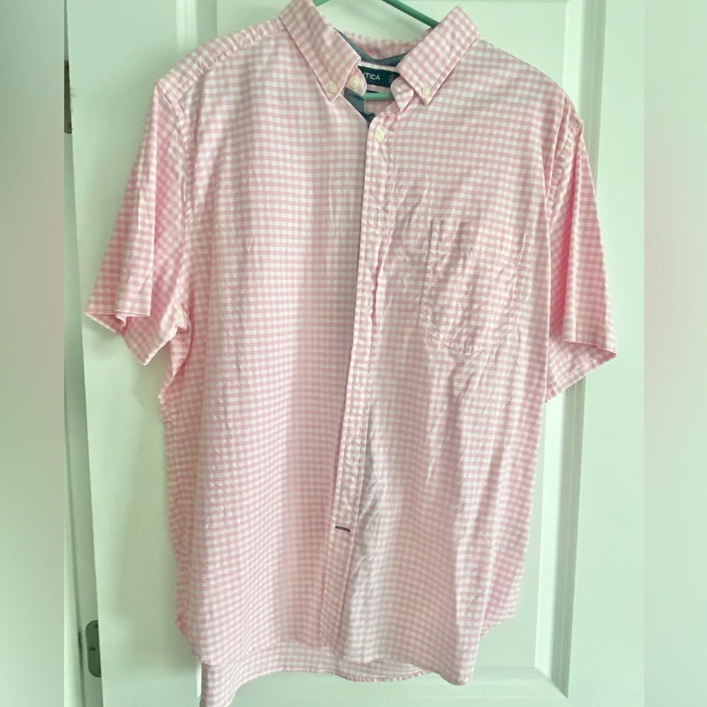 Nautica XL Stretch Short Sleeve Kentucky Derby